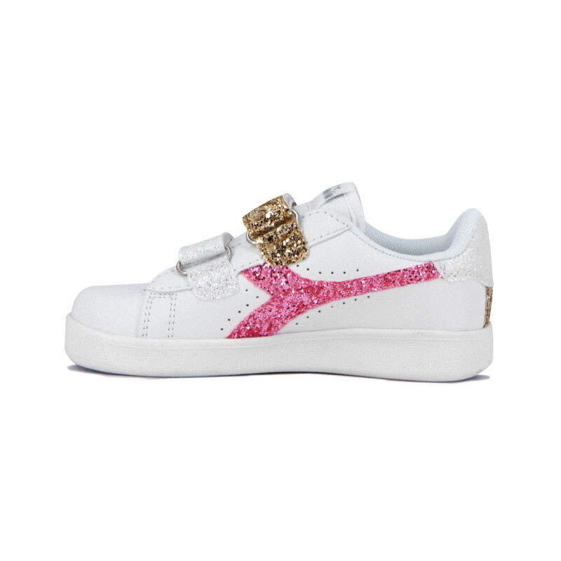 Diadora Knock On Lifestyle Niños Blanco-rosado Blanco-rosado