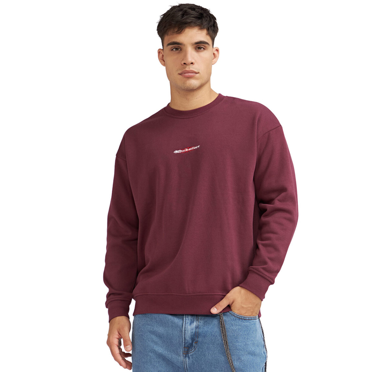 Quiksilver Buzo MERCURY TRIDENT Hombre - Bordo 