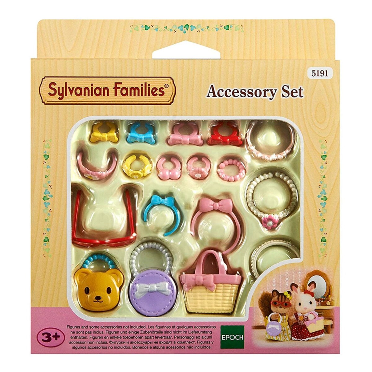 Sylvanian Families Set De Accesorios De Belleza Muñeco 