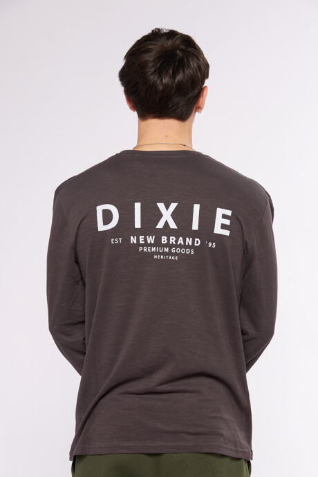 T-SHIRT ML BRANE DIXIE Gris