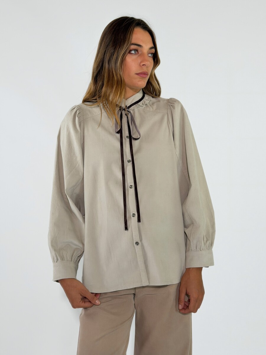CAMISA VICTORIA - BEIGE 