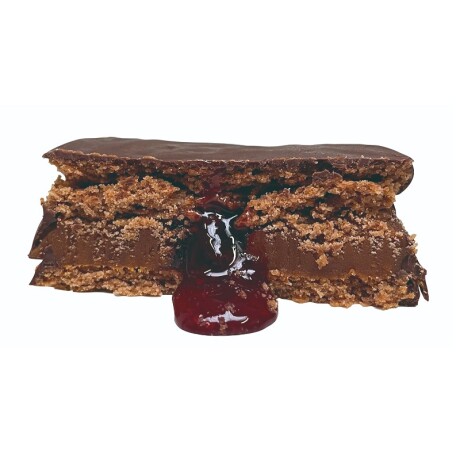 ALFAJOR DELEITE CORAZON DE FRUTOS ROJOS X 8 UNIDADES 001