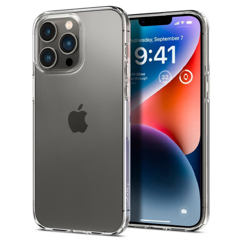 FUNDA SPIGEN CRYSTAL FLEX IPHONE 14 PRO - TRANSPARENTE FUNDA SPIGEN CRYSTAL FLEX IPHONE 14 PRO - TRANSPARENTE