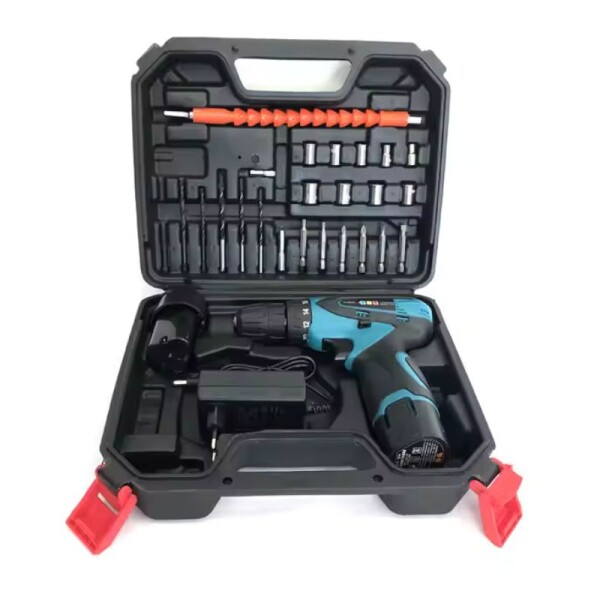 TALADRO ATORNILLADOR 12 V CON 2 BATERIAS + ACCESORIOS - KENENG TALADRO ATORNILLADOR 12 V CON 2 BATERIAS + ACCESORIOS - KENENG