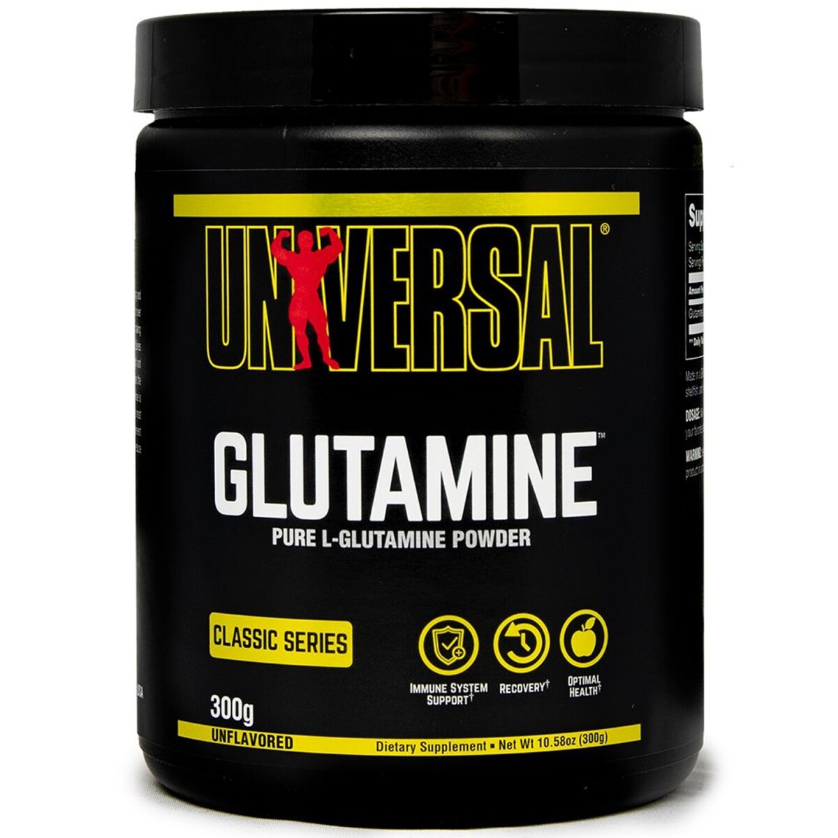 Suplemento Universal L-Glutamina para recuperación 300gr 