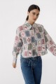 Camisa Azar Print Ludika Camisa Azar Print Ludika