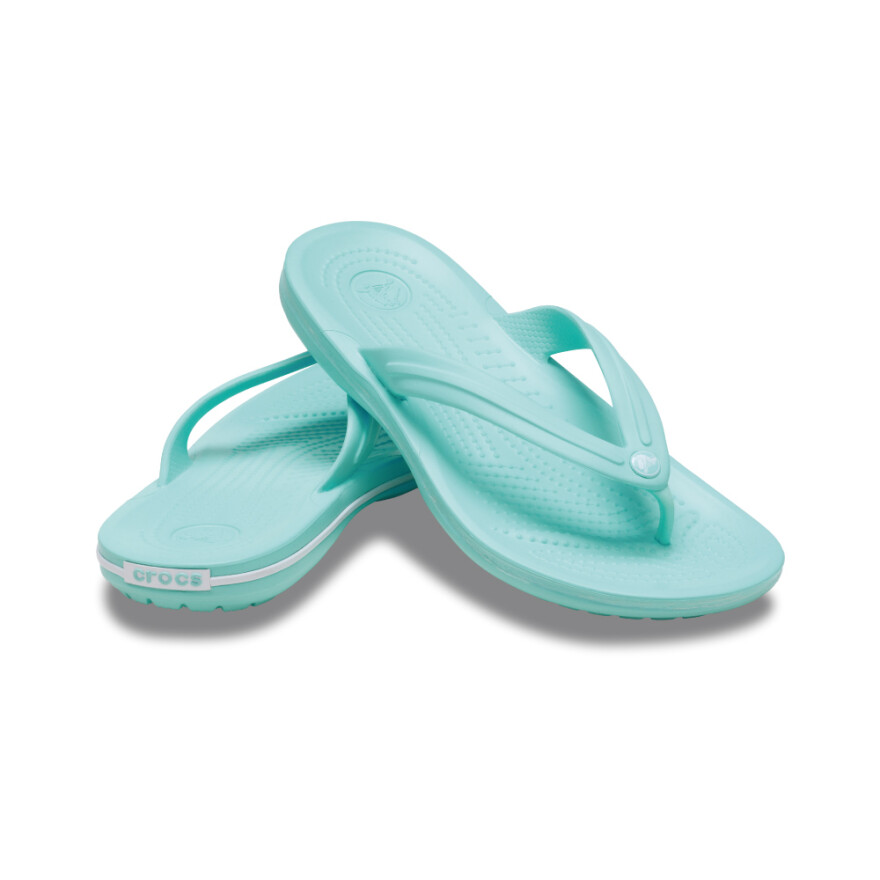 Sandalias Crocs Crocband Flip - Unisex Aquamarine