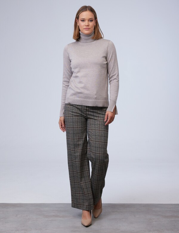 Polera Basica BEIGE OSCURO