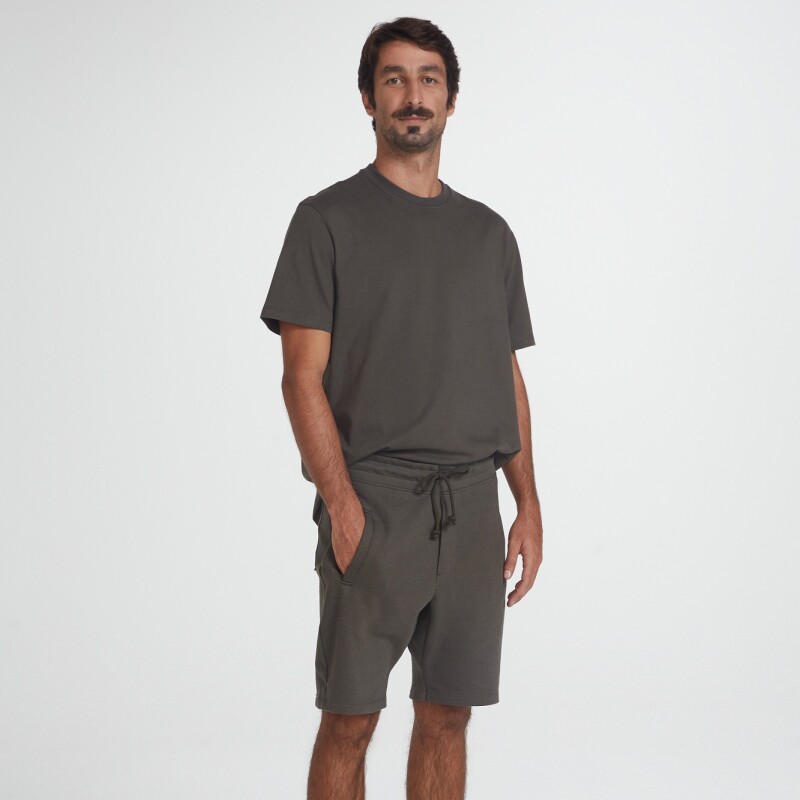 CAMISETA MM MASC CINZA ESCURO