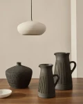 Lámpara de techo Inda de metal con acabado blanco Ø 30 cm