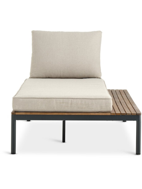 Módulo lounge HOU chaise longue madera dura Módulo lounge HOU chaise longue madera dura