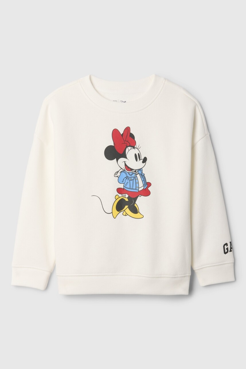 Buzo Minnie Toddler Niña New Off White