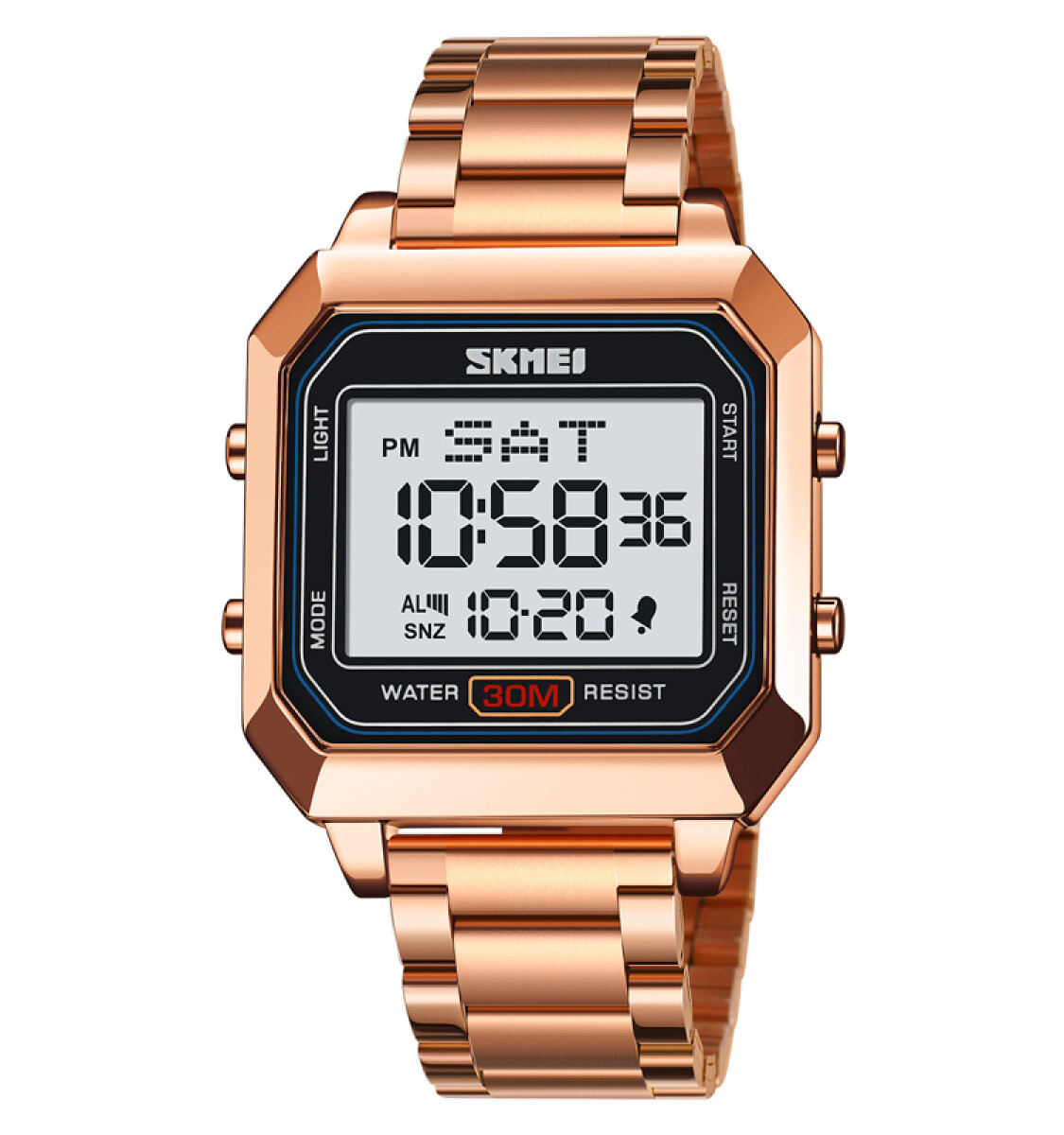 Reloj Skmei 2149rg Digital Unisex Oro Rosa 