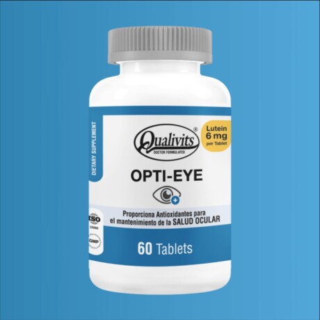 OPTI EYES WITH LUTEIN QUALIVIT X 60 TAB OPTI EYES WITH LUTEIN QUALIVIT X 60 TAB