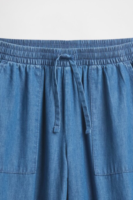 Pantalón Easy Niña Indigo Chambray