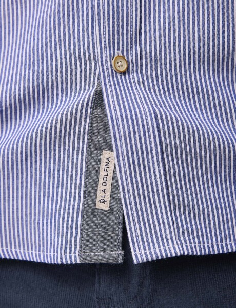 Camisa m/l rayas Monaco Camisa m/l rayas Monaco
