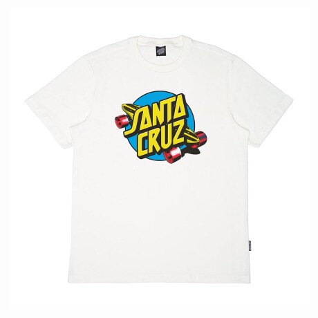 Remera Santa Cruz Summer 76 Blanco