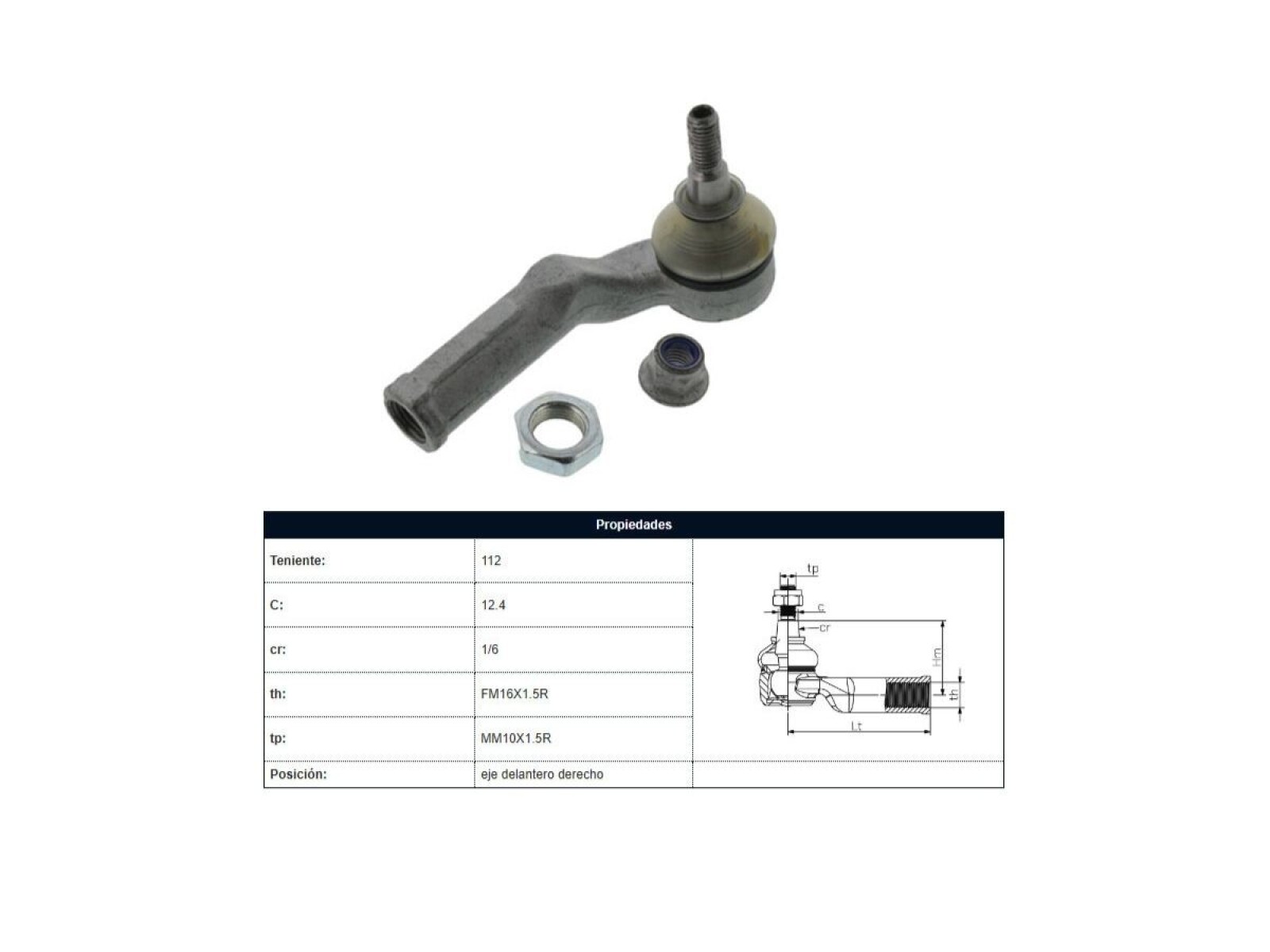 Puntero Ford Focus 11-25 Der/Izq 
