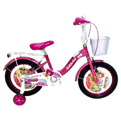 Bicicleta Caloi Sofi Aro 16 Fucsia