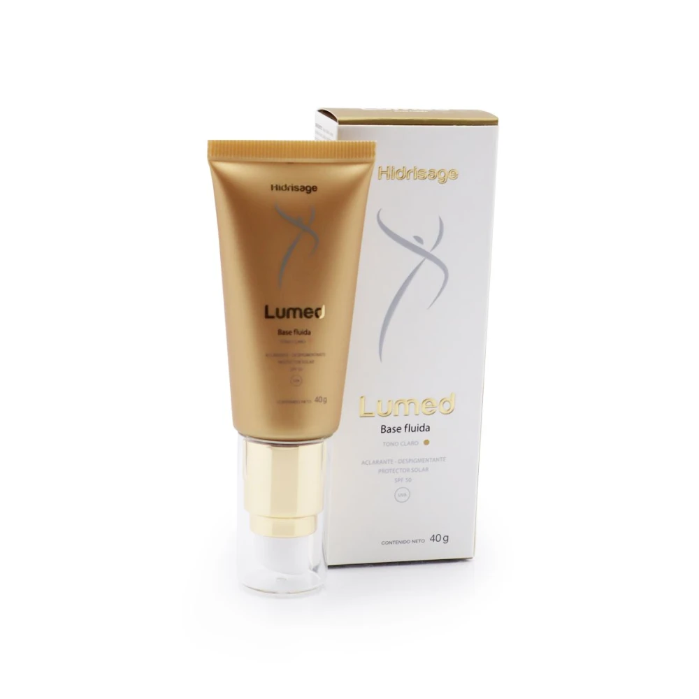 HIDRISAGE LUMED BASE FLUIDA T.CL SPF50 F