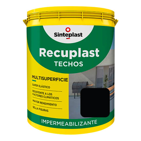 Recuplast Techos Turbo Negro