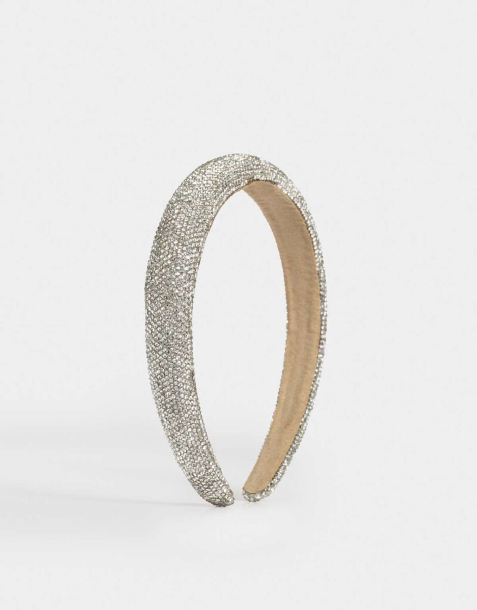 Vincha Rígida Glowshine - Plateado 