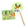 Stickers transferibles Party Time Djeco Stickers transferibles Party Time Djeco