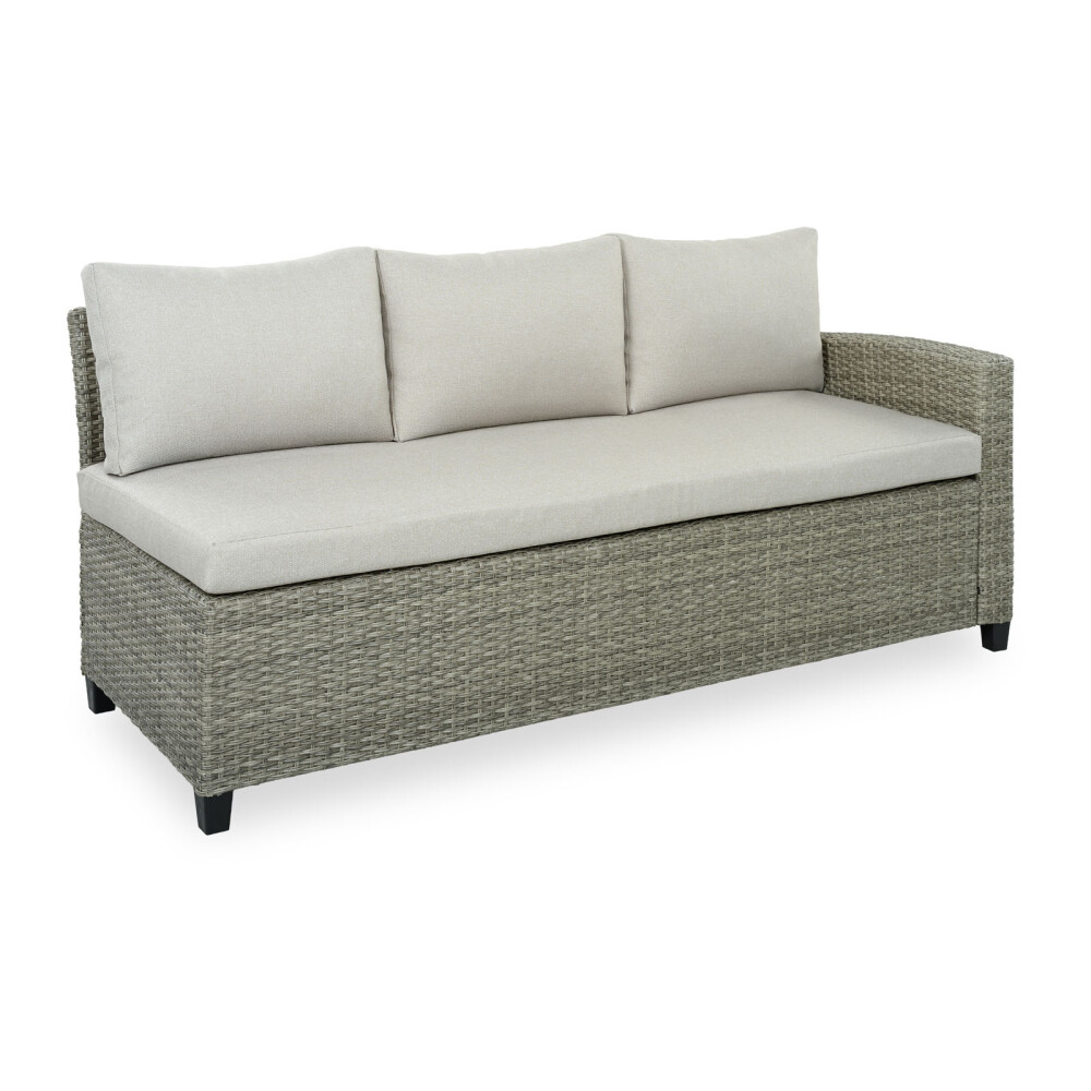 SET DE COMEDOR EXTERIOR RATTAN-SINTETICO NATURAL-BEIGE HAWAI