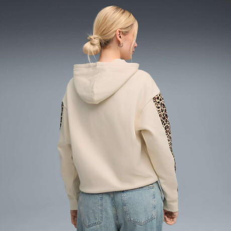 Campera Ess Graphic Animal Comfort Hoodie Felpa de Mujer Multicolor