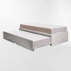 Bicama marinera FLAT Gris - 1,5 PLAZAS