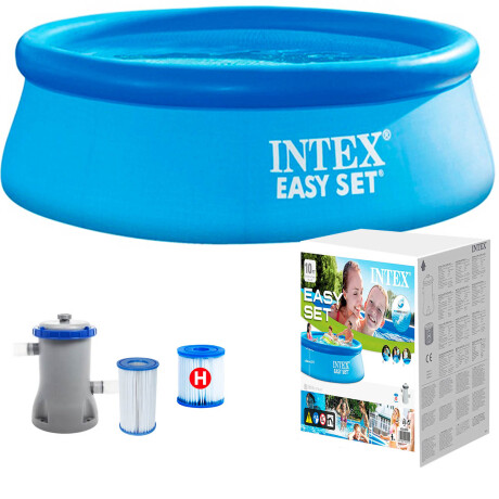 Piscina Intex Inflable 3 Aros 275 L Fondo Acolchonado