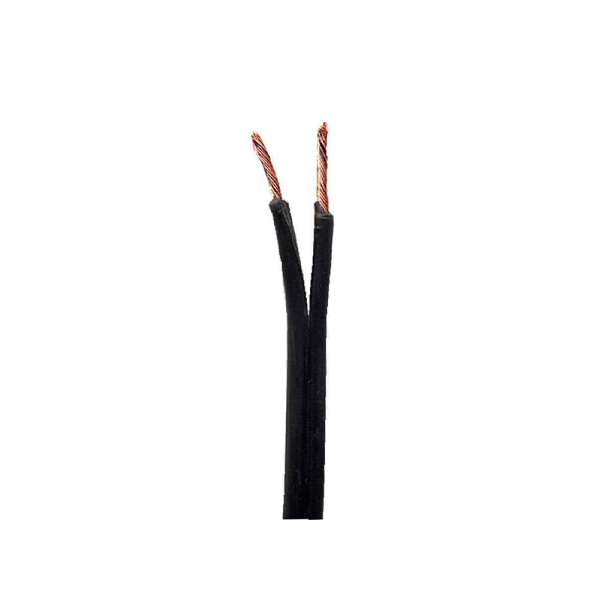 Cable gemelo negro 2x2mm² - Rollo 100 mts. - C95834 