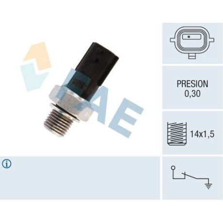 BULBO INTERRUPTOR - ACEITE LOGAN 1.5DCI FAE BULBO INTERRUPTOR - ACEITE LOGAN 1.5DCI FAE