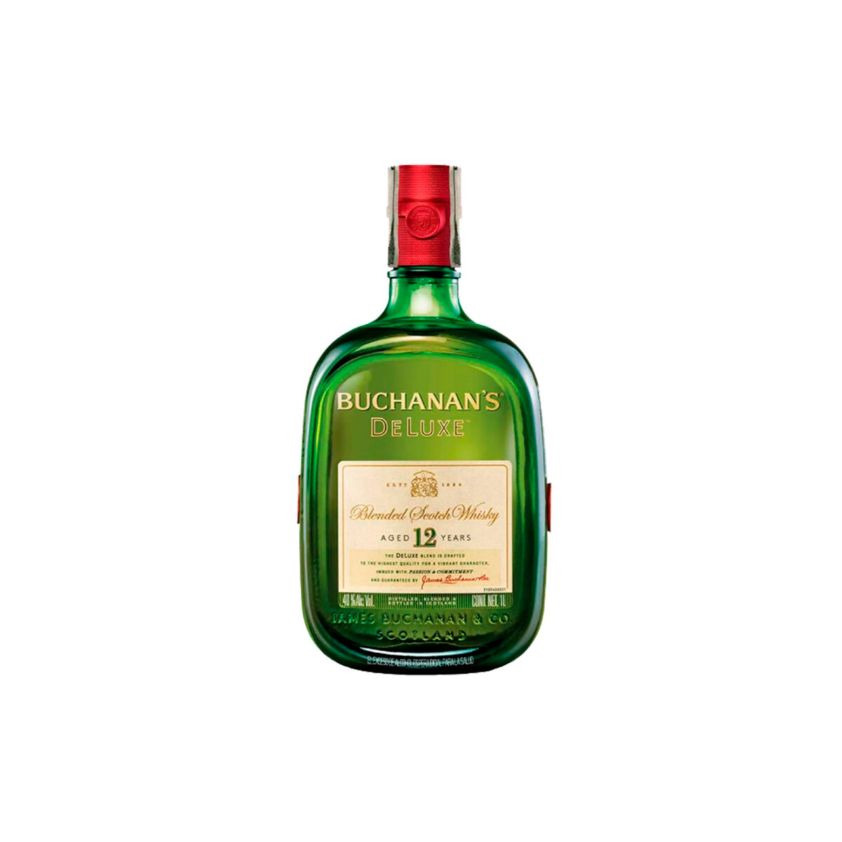 Whisky Escocés Buchanans 12 Años - 1 Litro 