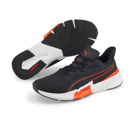 PUMA PWRFRAME Black/White/Orange
