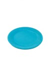 Plato 18 cm. diametro paquete x 10 CELESTE