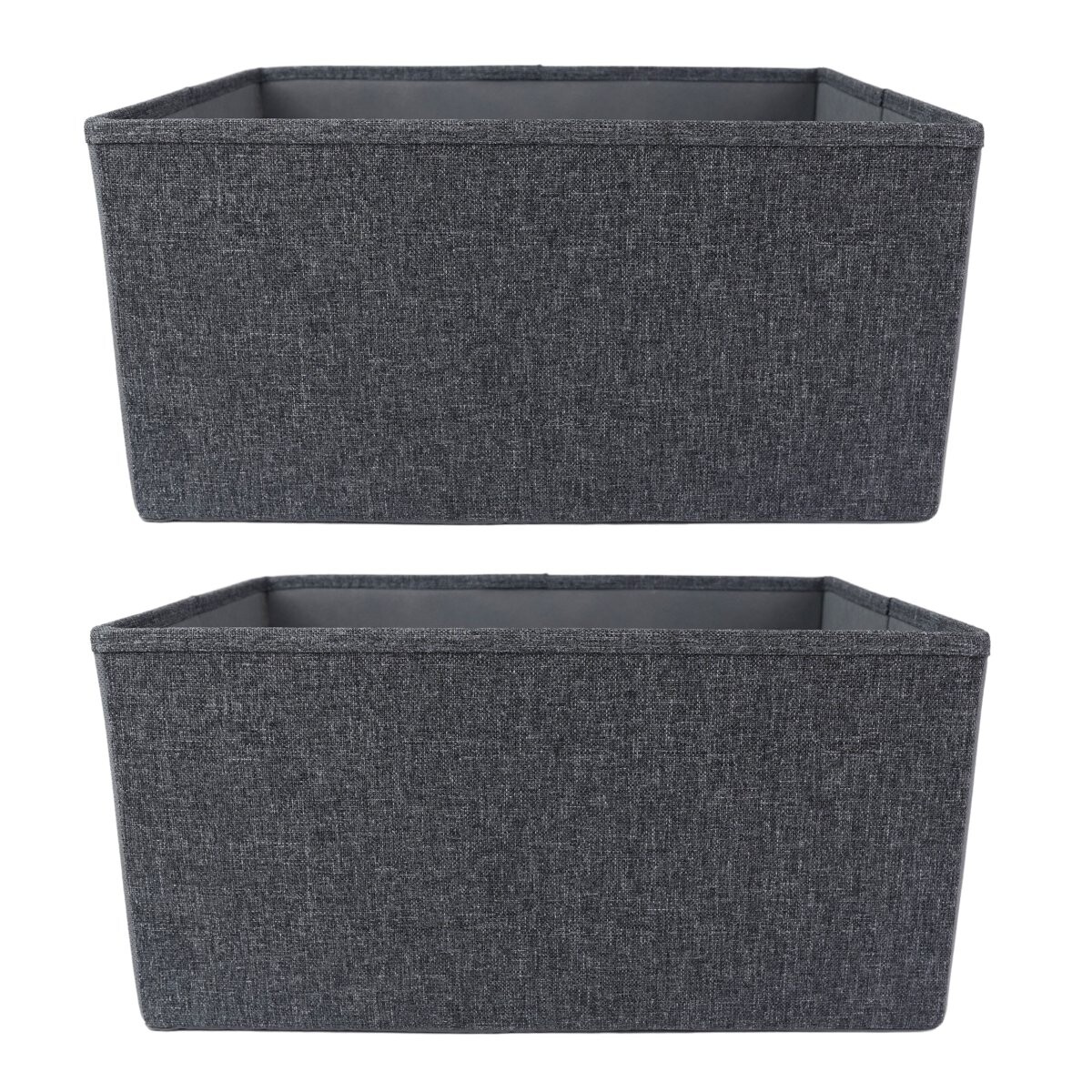 Caja organizadora de tela/carton plegable x2 