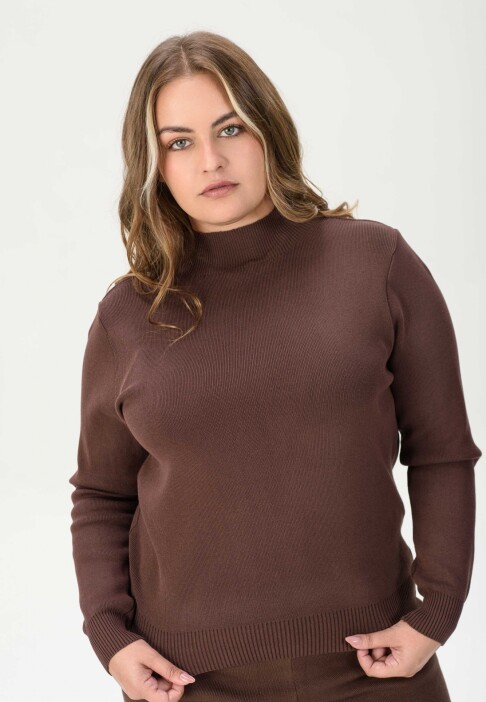 Polera Refugio Chocolate