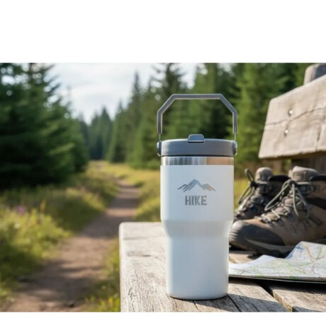 Termo Grip 590 ML Hike Color Blanco