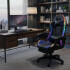 Silla Gamer Dw388 Luz Rgb Rreclinable SILLA GAMER DW388 POSAPIE LUZ RGB