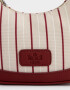Bandoleras Bandolera Hobo Con Charm "campus Club" - Estampado Rayas