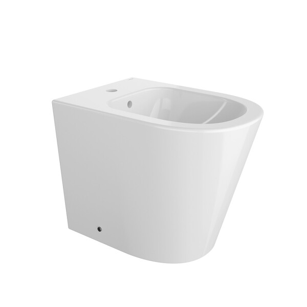 BIDET MODELO AQUITANIA BLANCO 1 AGUJERO ADOSADO PARED - RAMON SOLER Bidet Modelo Aquitania Blanco 1 Agujero Adosado Pared - Ramon Soler