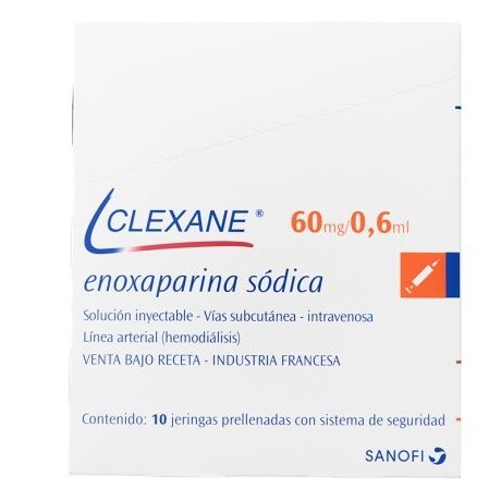 Clexane 60mg x 10 JER Clexane 60mg x 10 JER