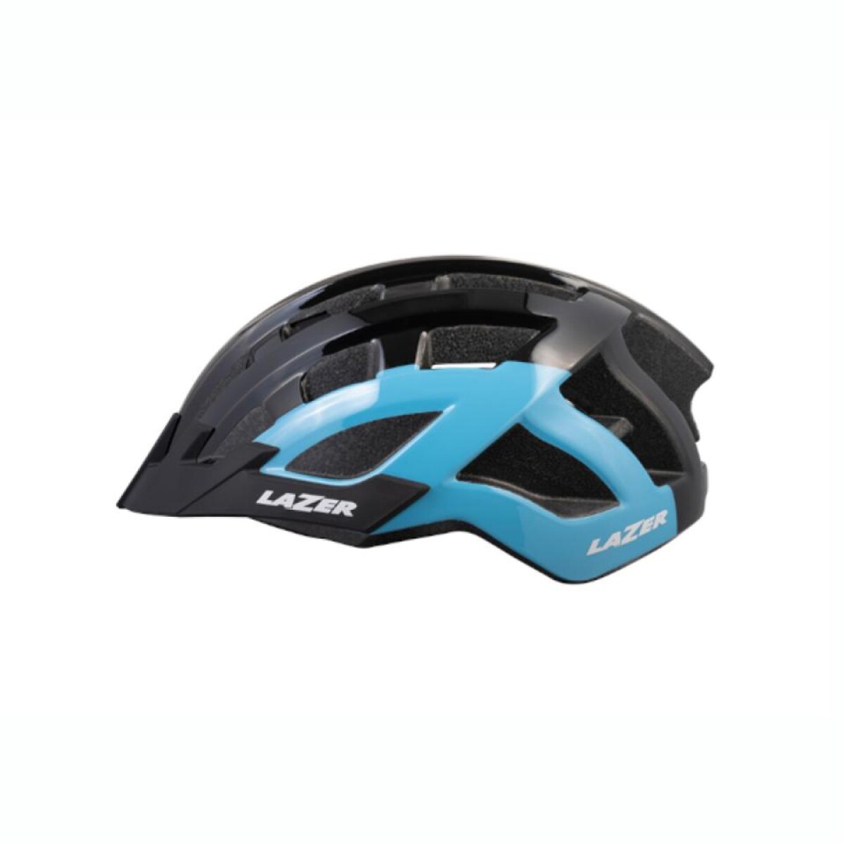 Casco Para Bicicleta LAZER Compact DLX - Negro / Azul 
