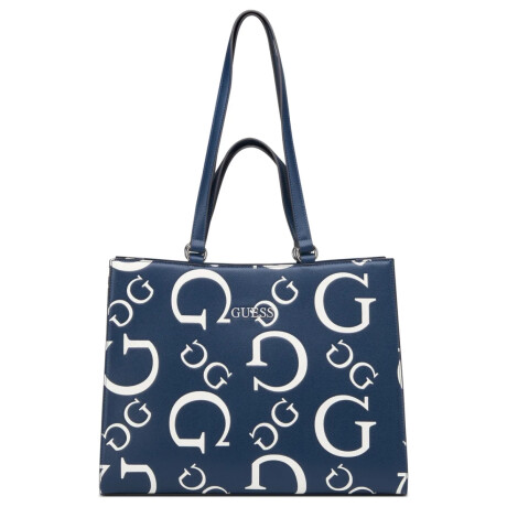 Cartera Guess Forber Azul Logo 0