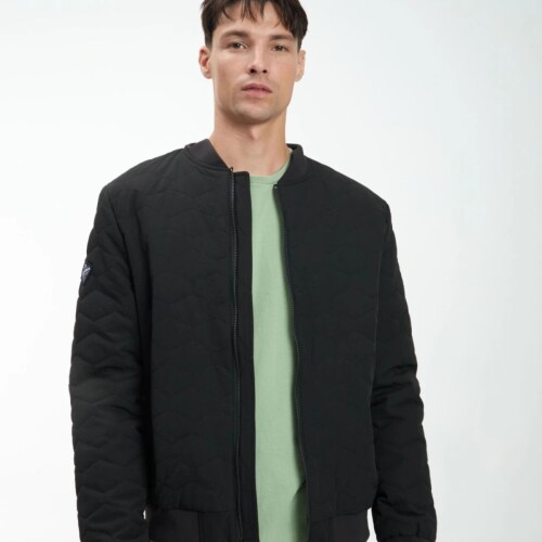 Campera Bomber LORD Uniform Negro