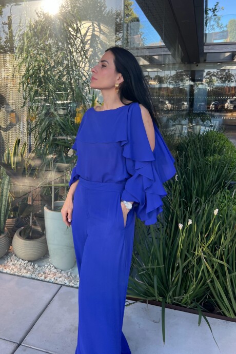 Pantalon Pantalona Alejandra Azul