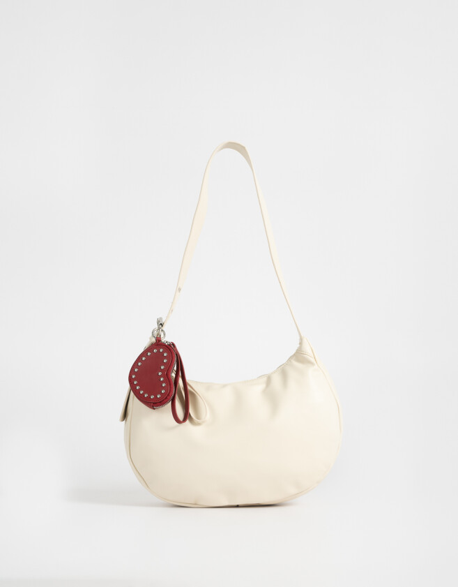 Bandoleras Boho Bandolera Formato Hobo - Blanco Crudo
