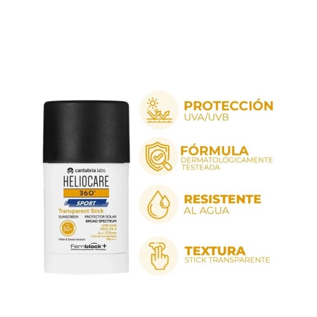 Heliocare 360° Sport Transparent Stick SPF 50+ Heliocare 360° Sport Transparent Stick SPF 50+