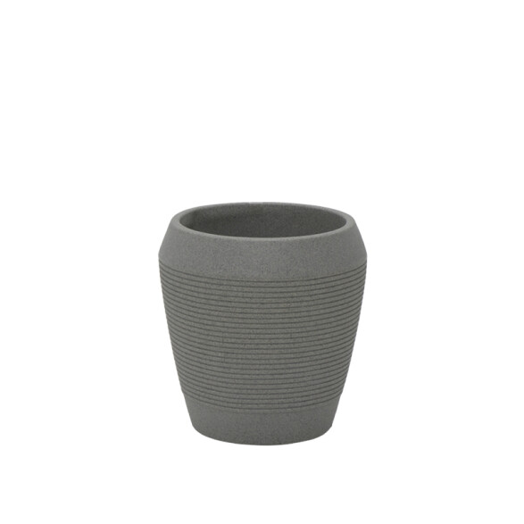 Maceta "EGIPCIO" Ø37 x 39cm. símil cemento -TRAMONTINA TD0226